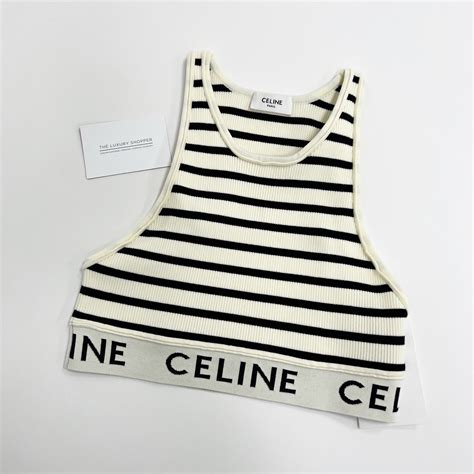 celine striped tank top.